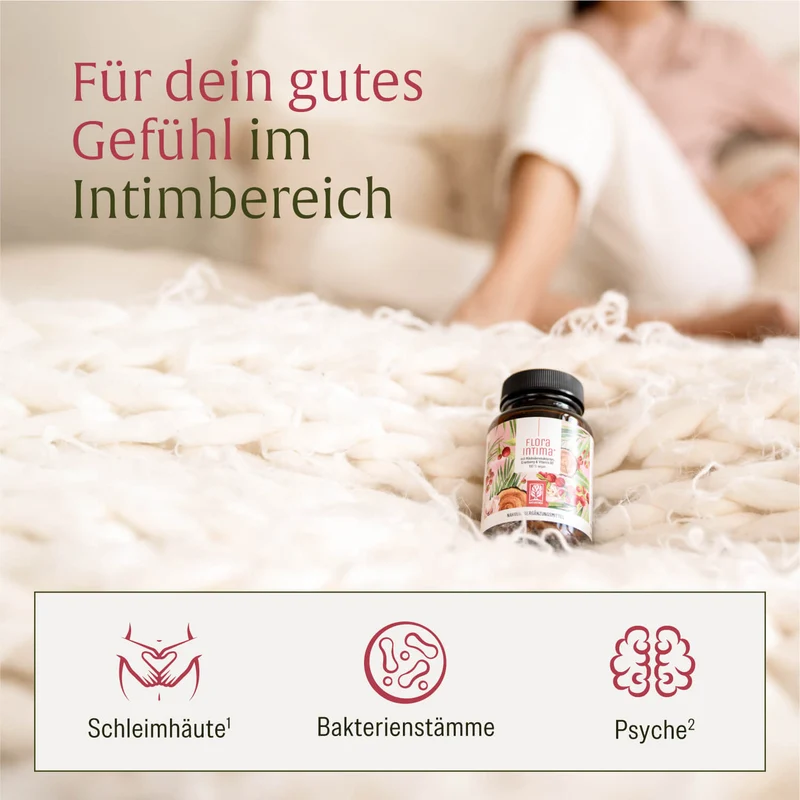 Floraintima: Milchsäurebakterien mit Cranberry & Vitamin B3