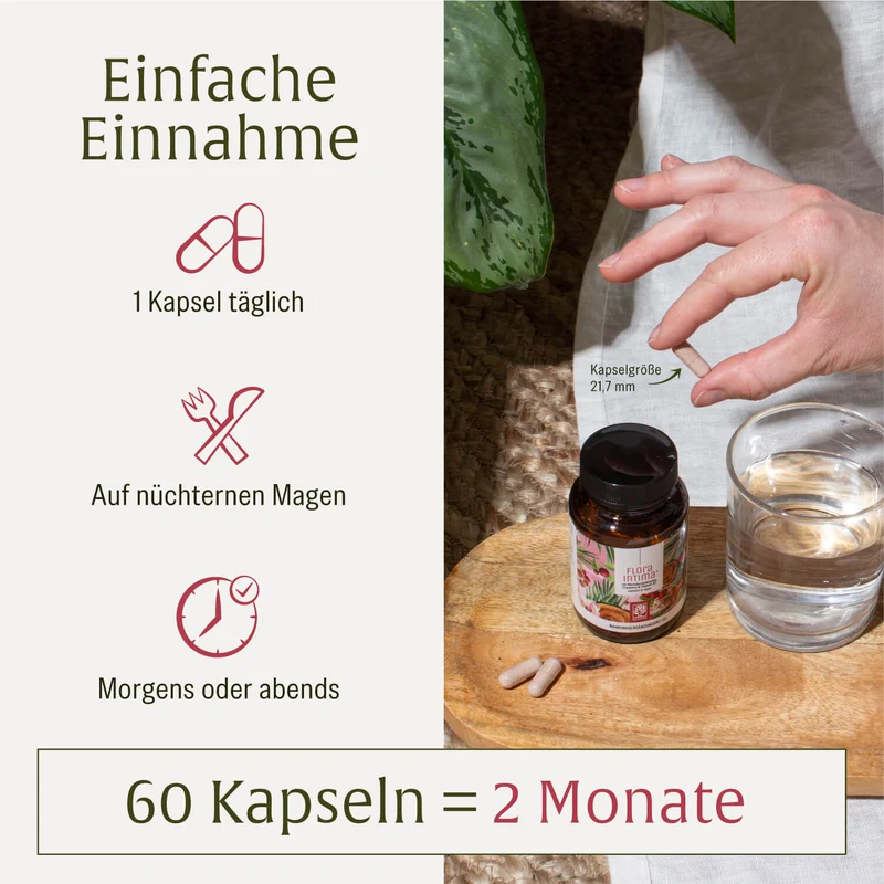 Floraintima: Milchsäurebakterien mit Cranberry & Vitamin B3