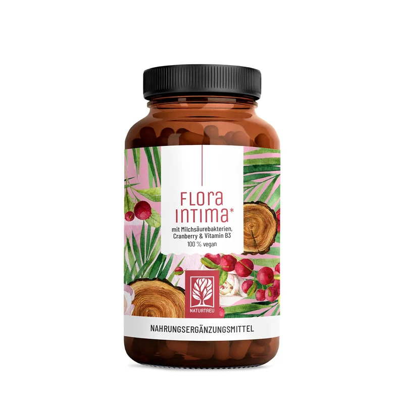 Floraintima: Milchsäurebakterien mit Cranberry & Vitamin B3