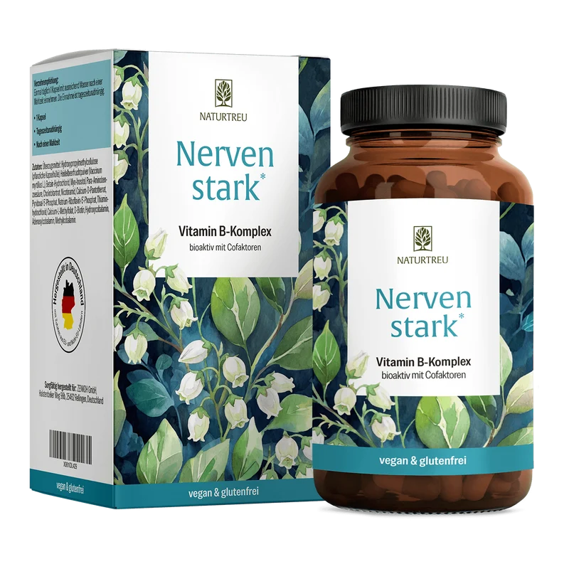 Nervenstark: Vitamin B-Komplex hochdosiert
