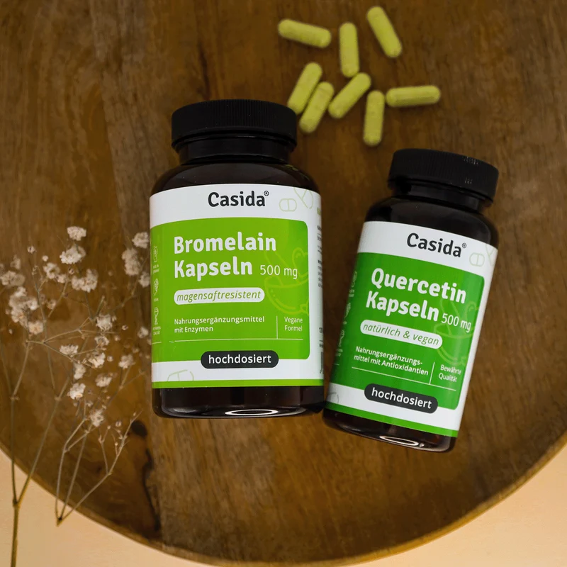 Bromelain + Quercetin Kapseln Vorteilsset