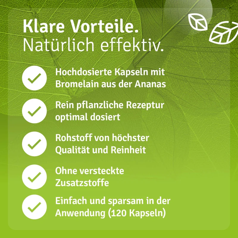 Bromelain Kapseln 500 mg - B2B