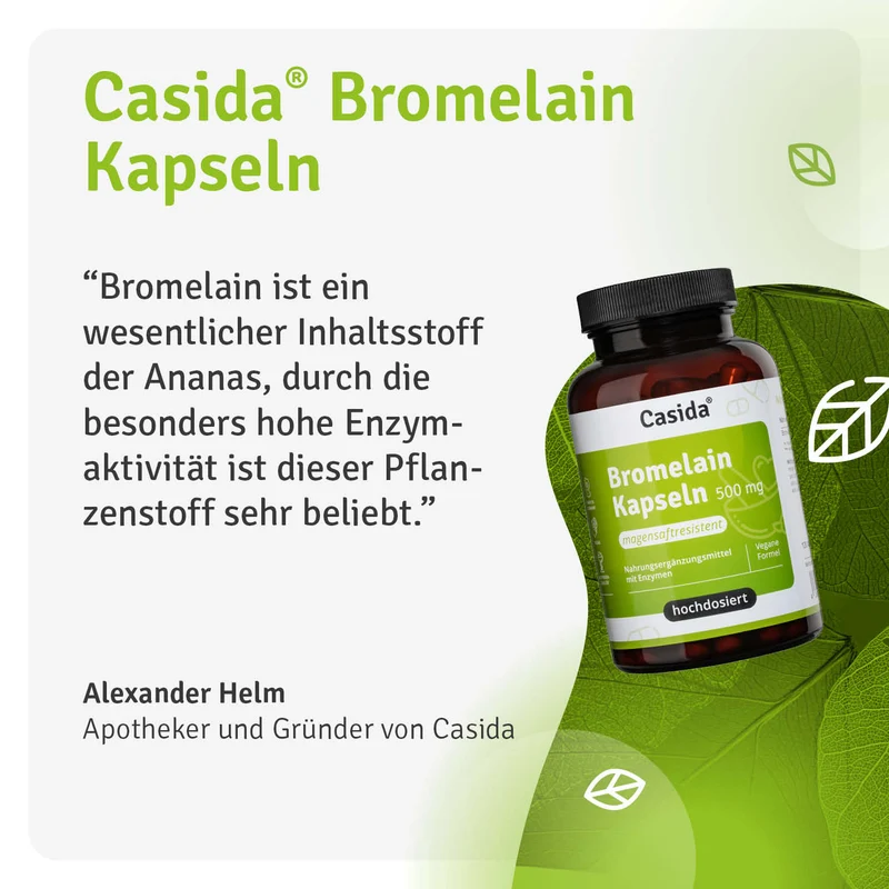 Bromelain Kapseln 500 mg - B2B