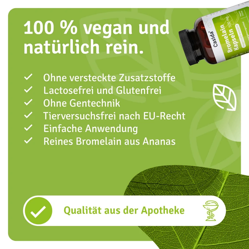 Bromelain Kapseln 500 mg - B2B