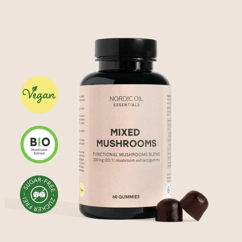 Fokus Gummies mit Vitalpilzen