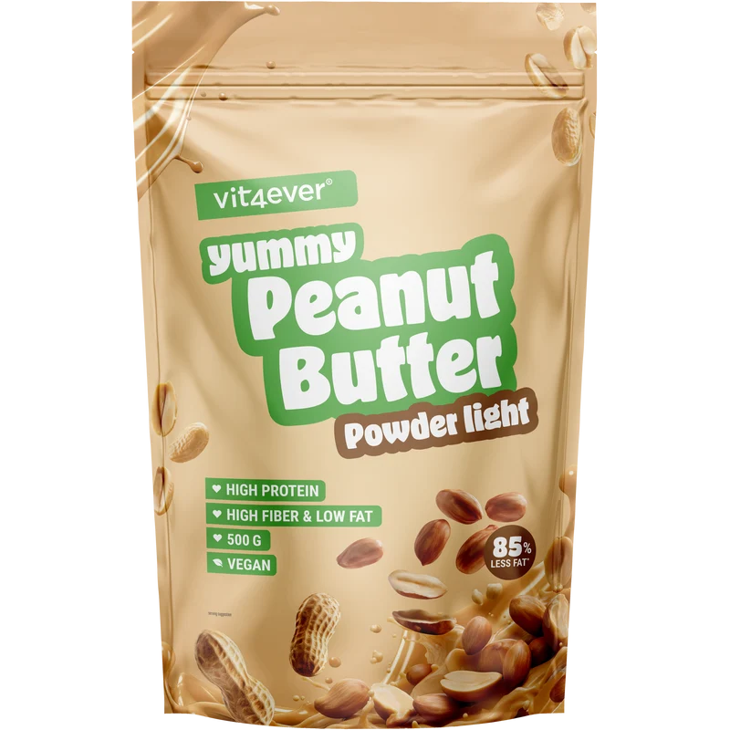 Erdnussbutter Light Pulver, 500g