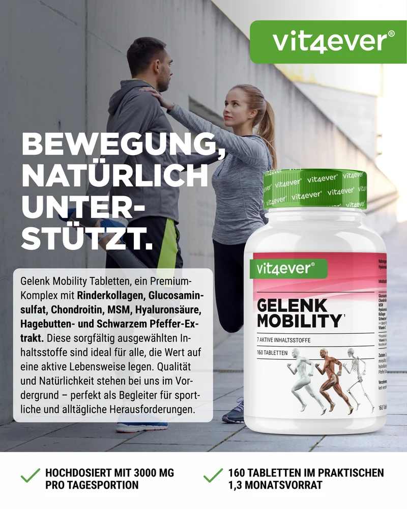 Gelenk Mobility - 7 Inhaltsstoffe