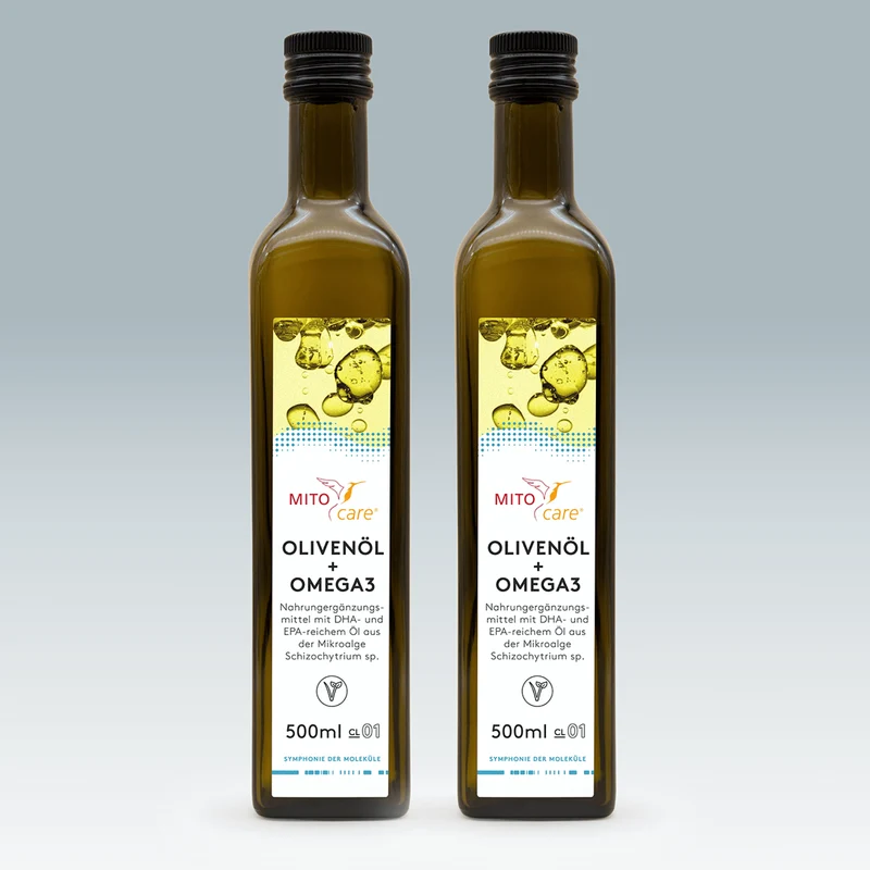 Olivenöl + Omega 3 (Monatspackung)