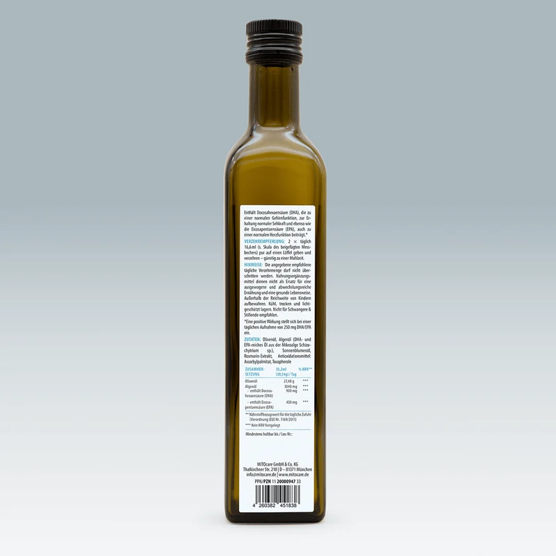 Olivenöl + Omega 3 (Monatspackung)