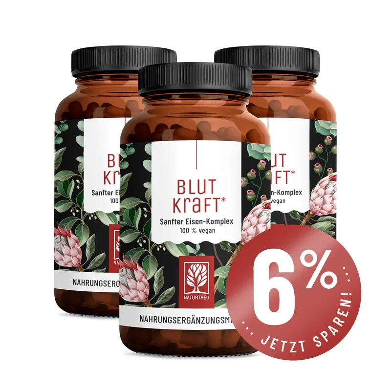 Blutkraft: Eisen-Komplex mit Fenchel & Cofaktoren