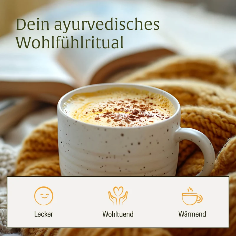 Goldelixier: Goldene Milch mit Kurkuma, Zimt, Lucuma & Ashwagandha