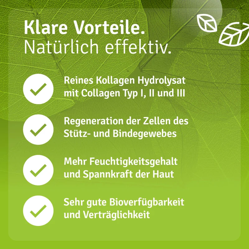 Collagen Pulver - Kollagen Hydrolysat