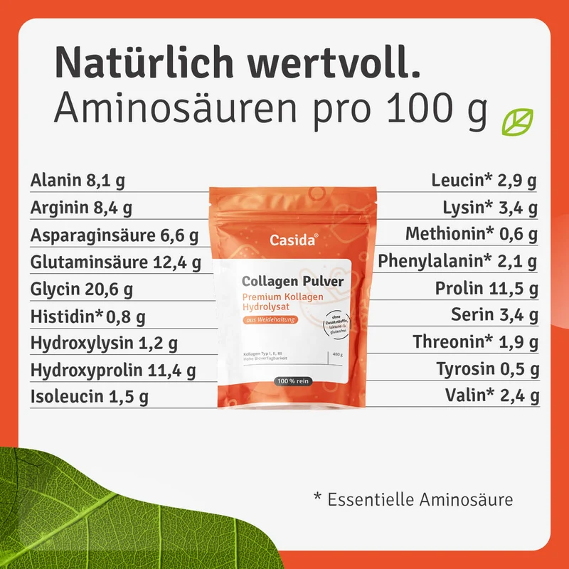 Collagen Pulver - Kollagen Hydrolysat