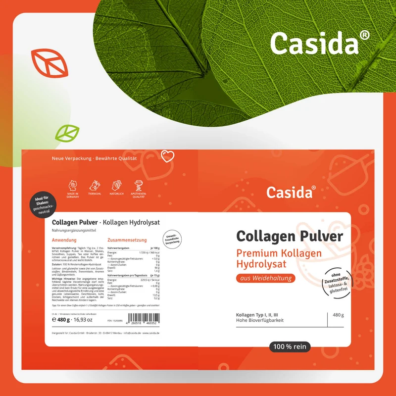 Collagen Pulver - Kollagen Hydrolysat