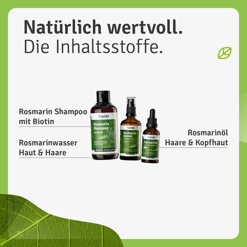 Casida Rosmarin Haarkur für Frauen