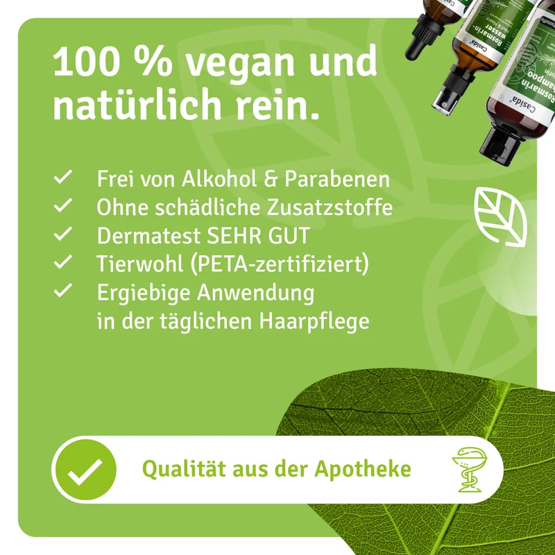 Casida Rosmarin Haarkur für Frauen