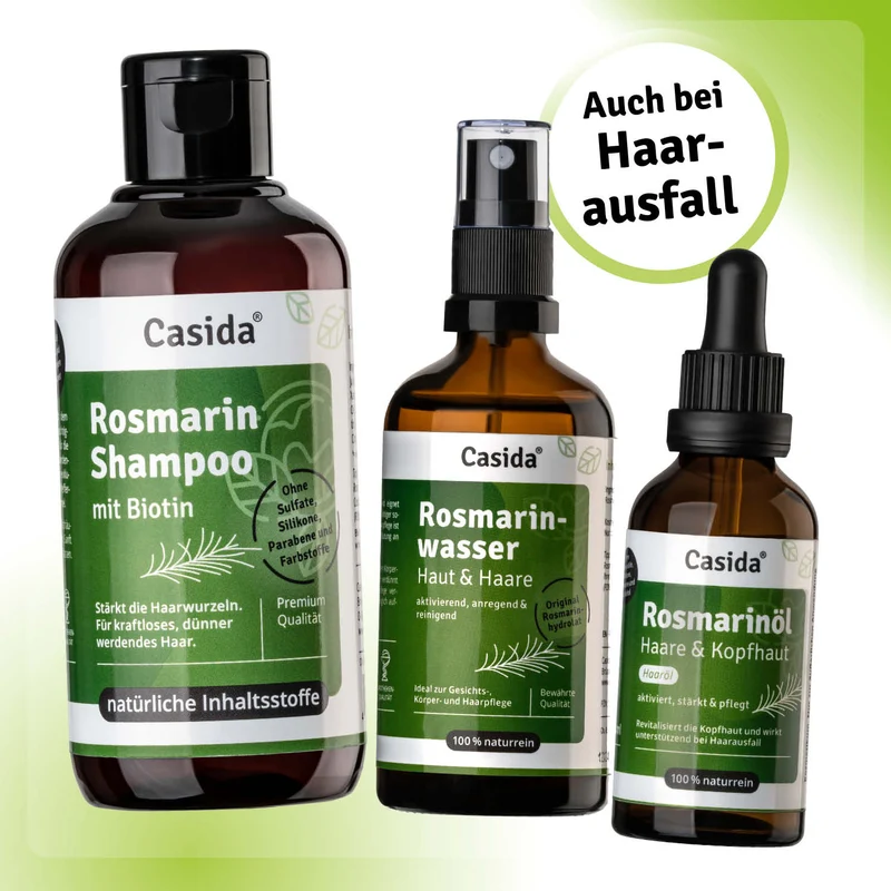 Casida Rosmarin Haarkur für Frauen
