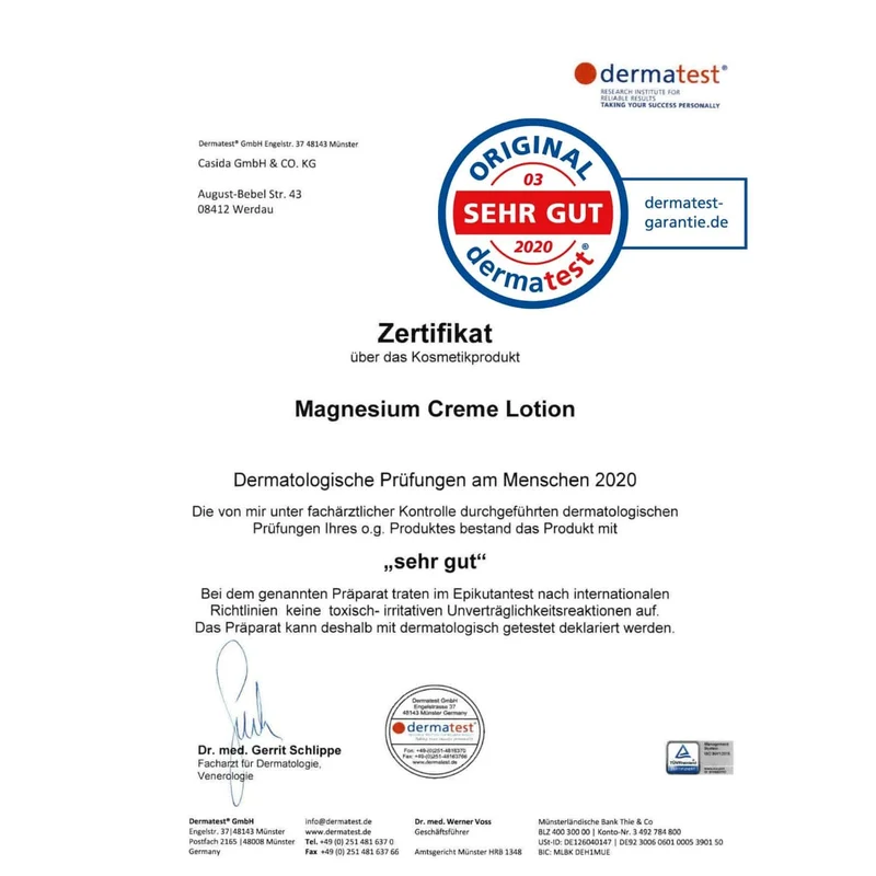 Zechstein Magnesium Komplettpaket