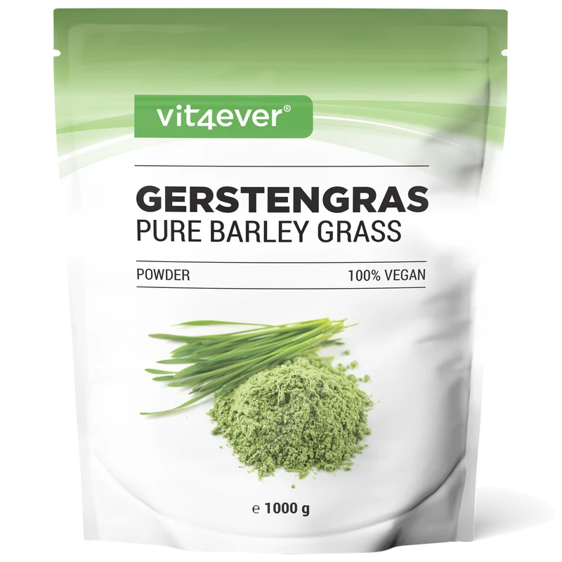 Gerstengras - Reich an Mineralien & Vitaminen