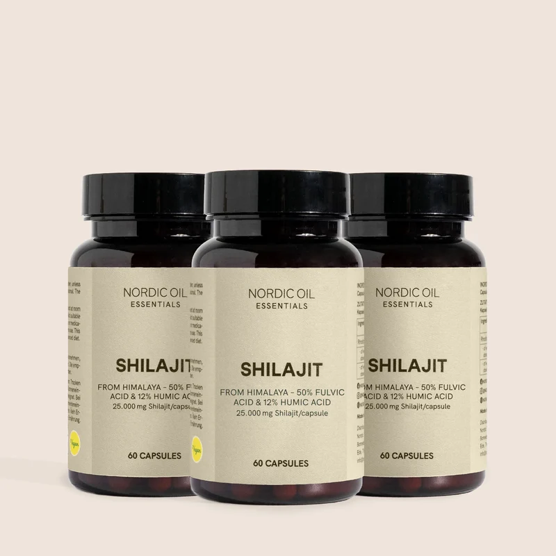 3er-Pack: Shilajit Kapseln