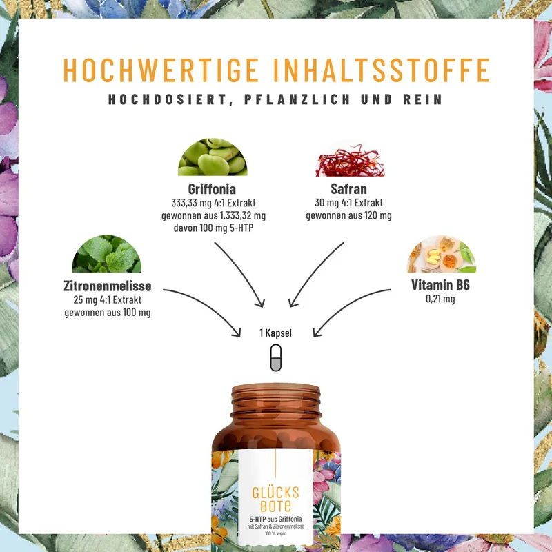 Glücksbote: 5-HTP aus Griffonia