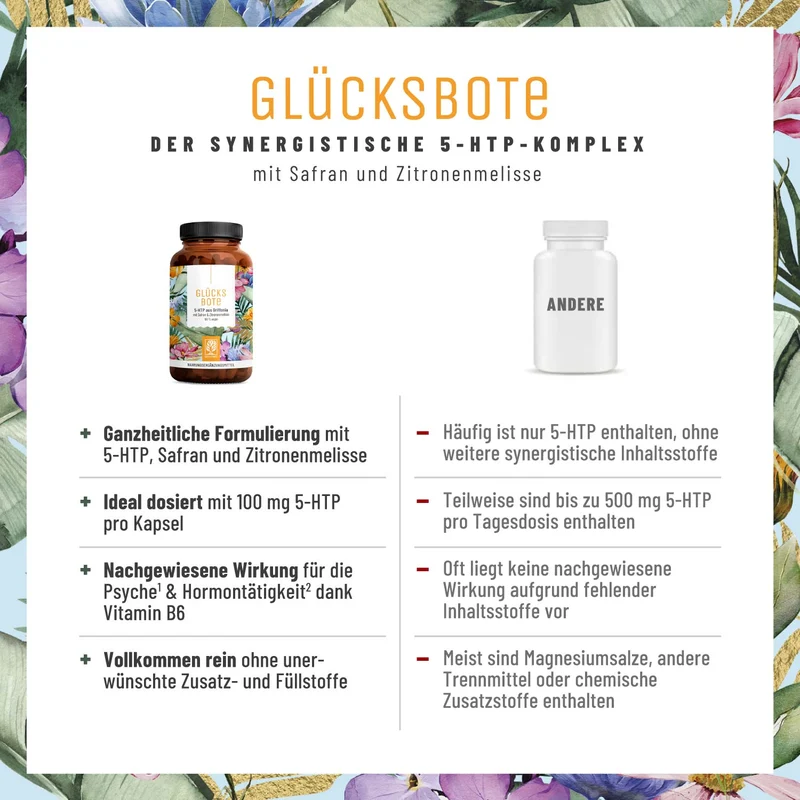Glücksbote: 5-HTP aus Griffonia