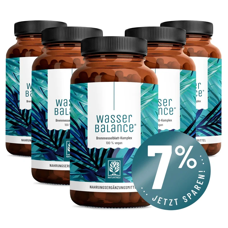 Wasserbalance: Brennnessel Kapseln mit Kupfer & Mangan