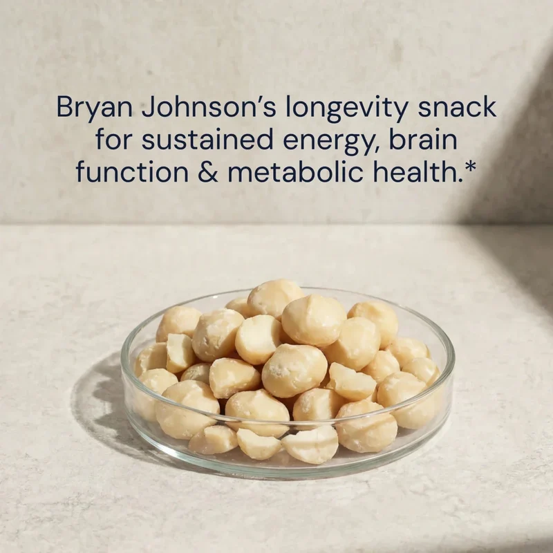 Raw Macadamia | Bryan Johnson