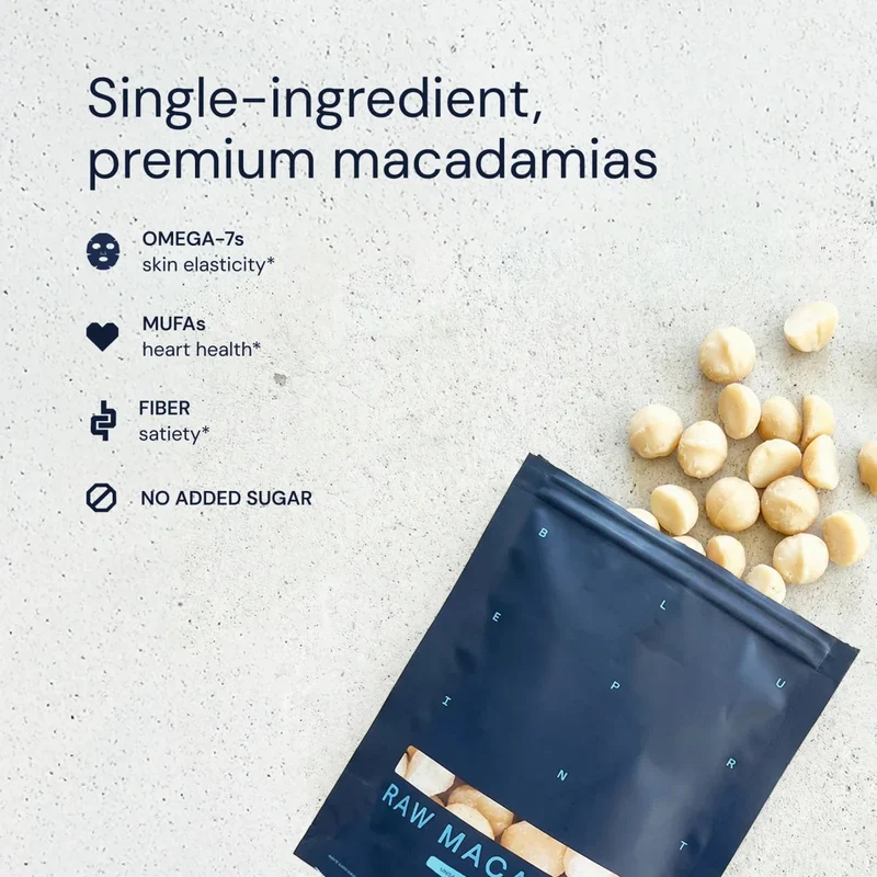 Raw Macadamia | Bryan Johnson