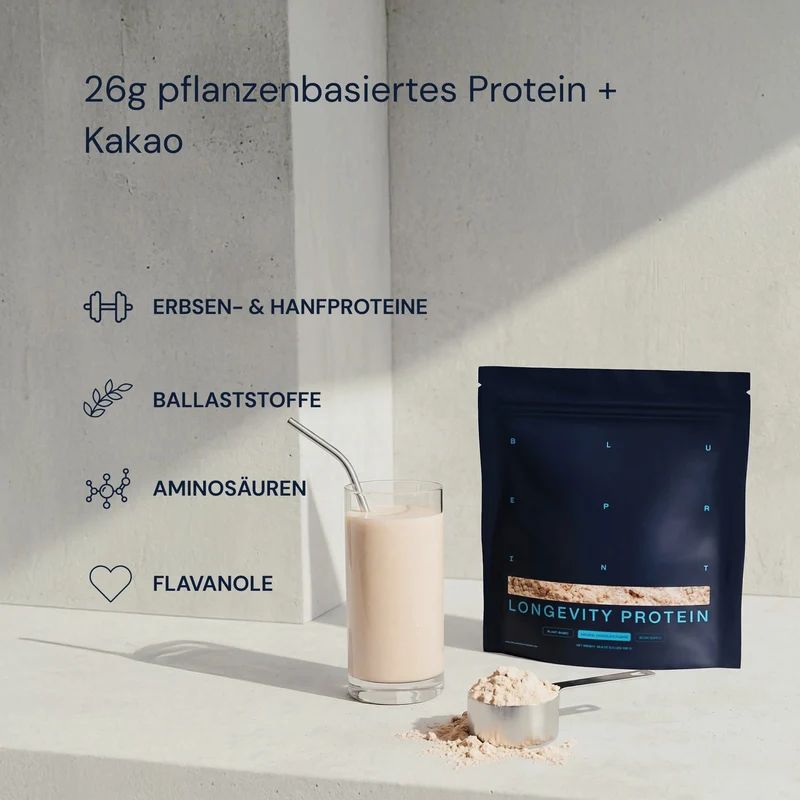 Longevity Protein -Chocolate | Bryan Johnson