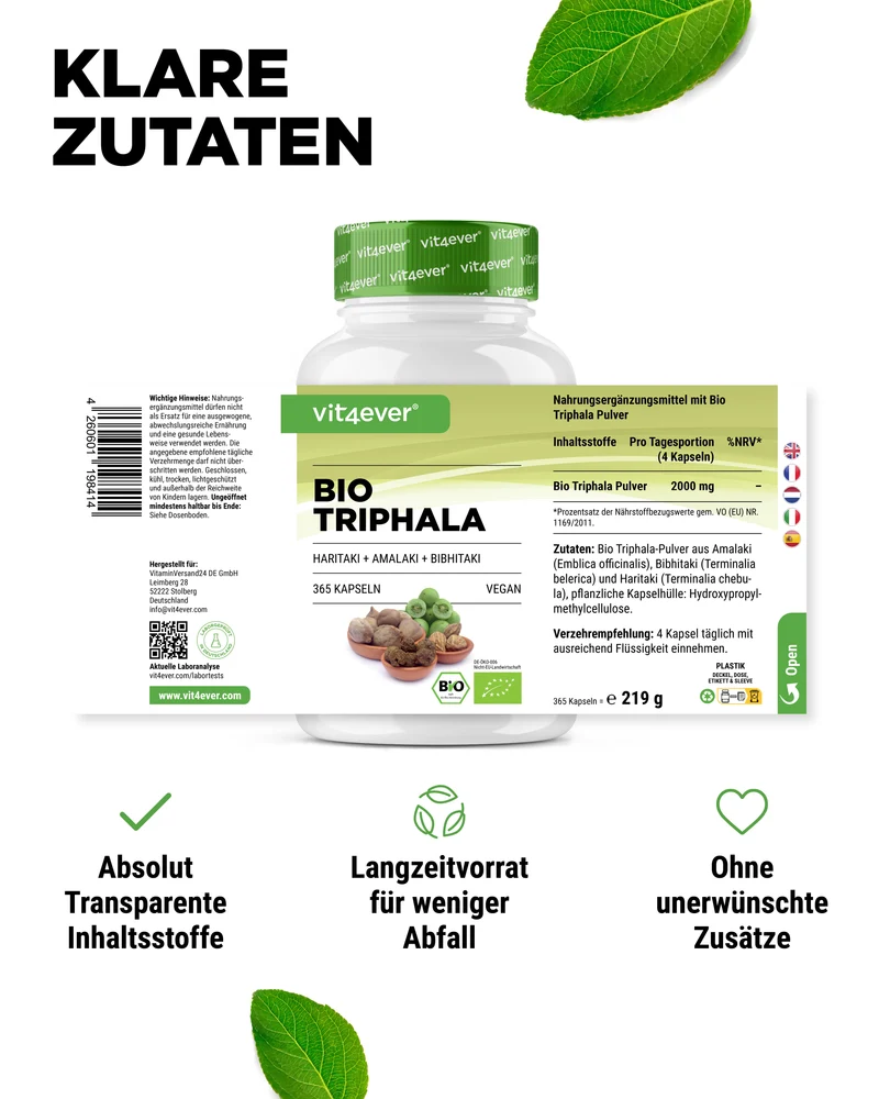 Bio Triphala - 500 mg
