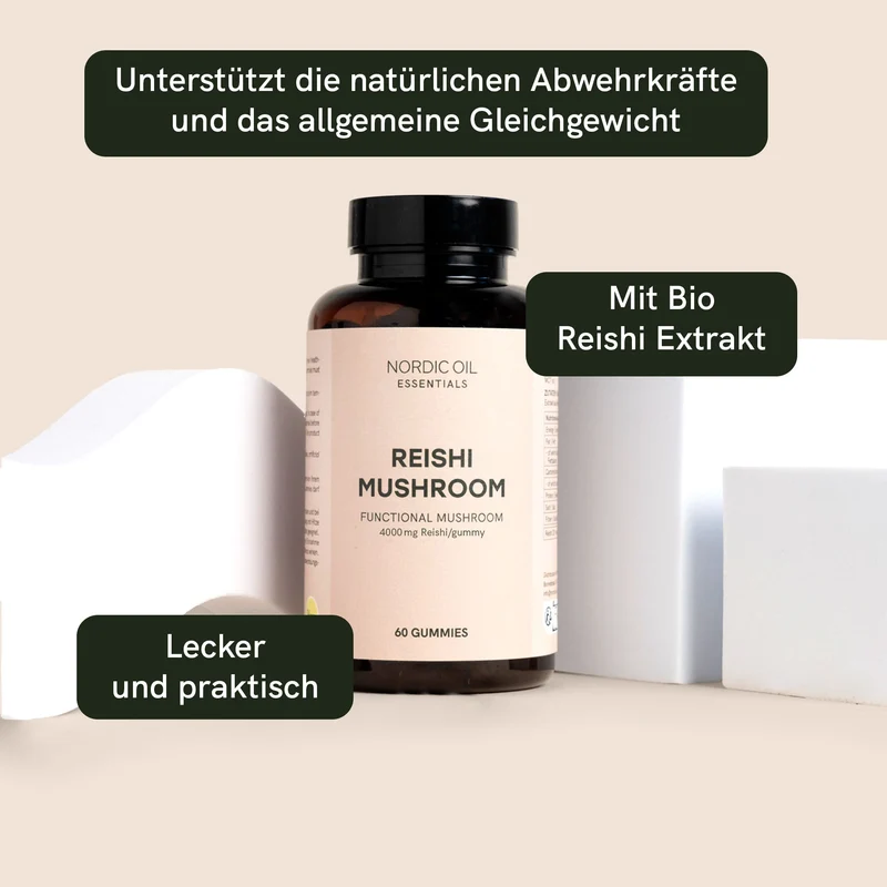 Reishi Vitalpilz-Gummies für SZ Leser