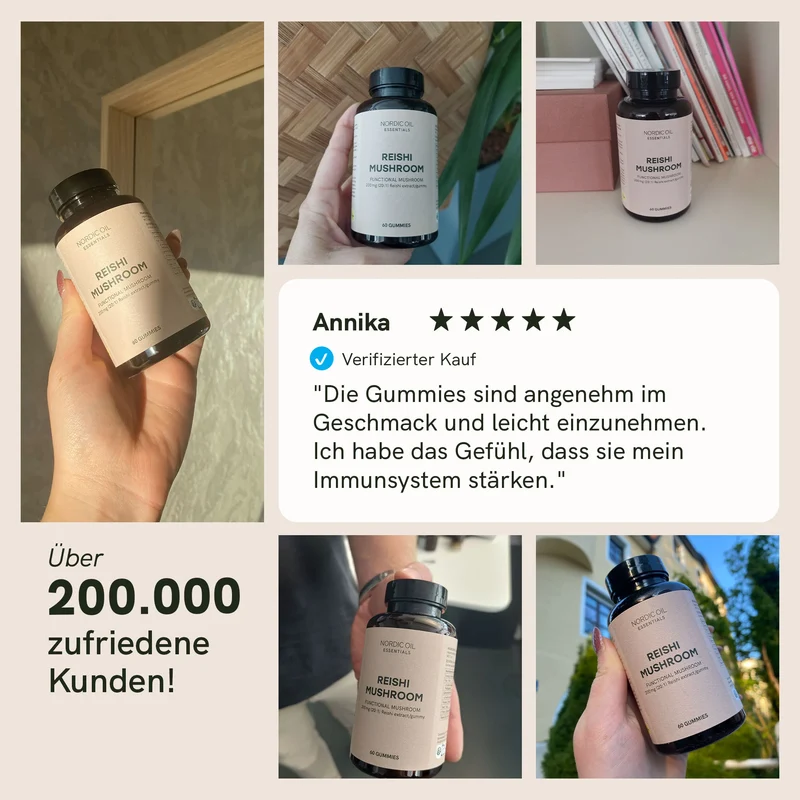 Reishi Vitalpilz-Gummies für SZ Leser