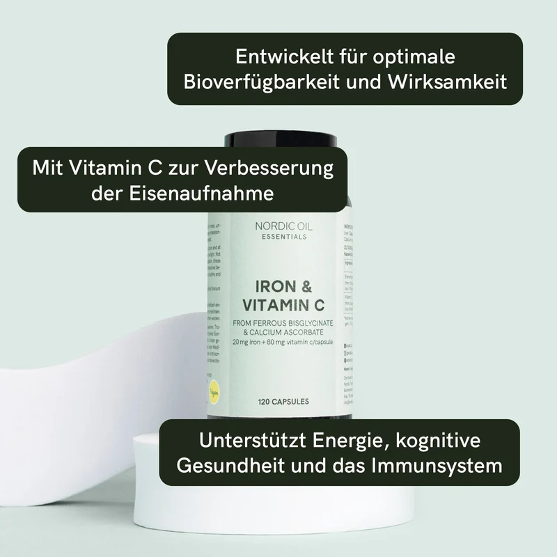 Eisen & Vitamin C Kapseln