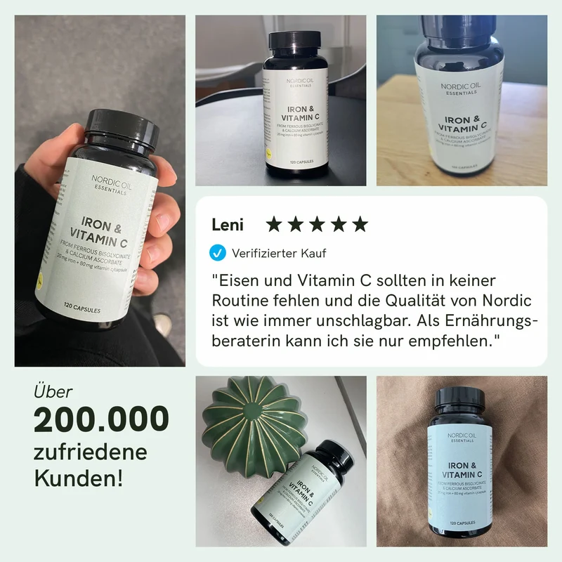 Eisen & Vitamin C Kapseln