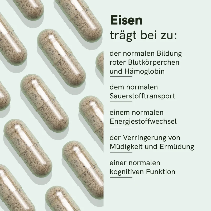 Eisen & Vitamin C Kapseln