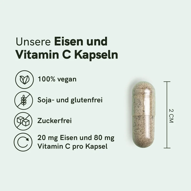Eisen & Vitamin C Kapseln