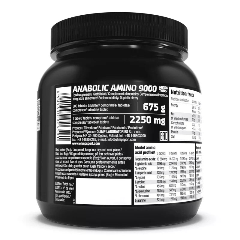 Olimp Amino 9000, 300 Tabletten