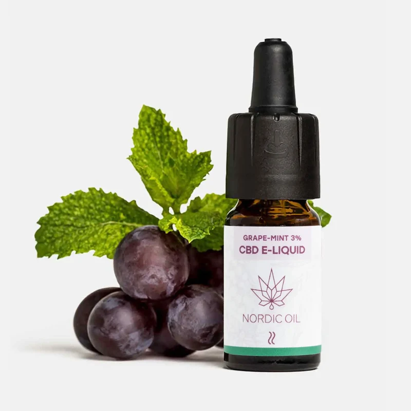 CBD E-Liquid Traube & Minze 🌟