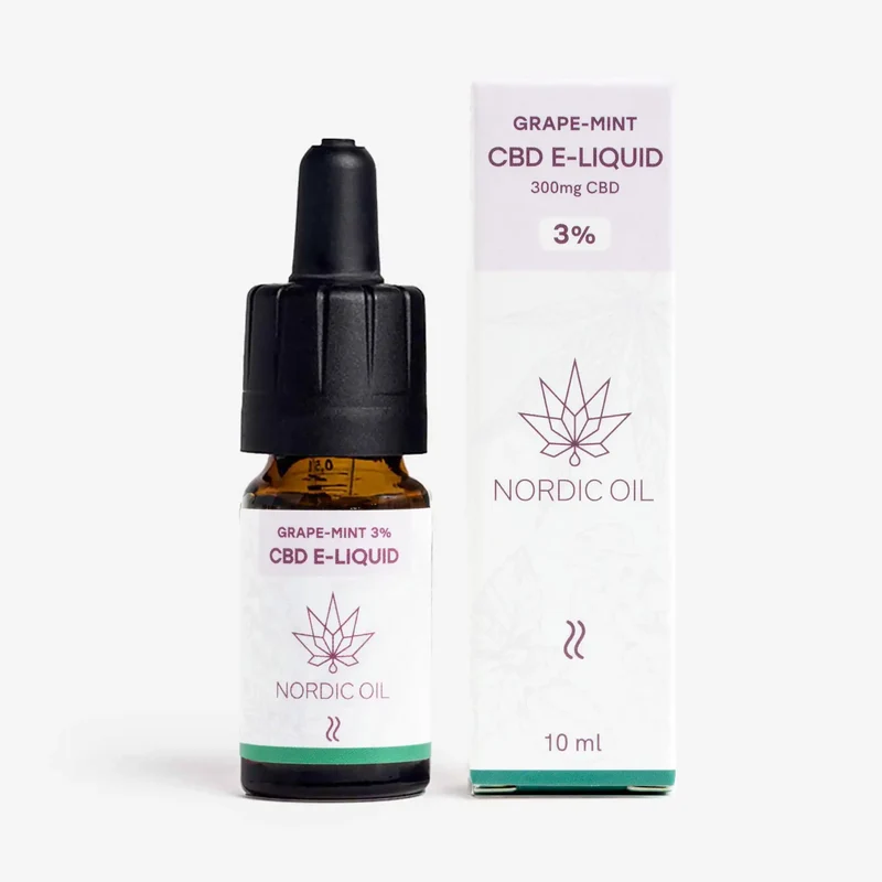 CBD E-Liquid Traube & Minze 🌟