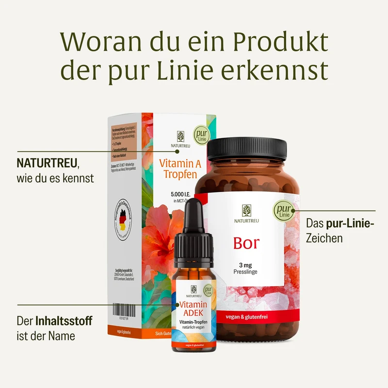 Vitamin A Tropfen: 5.000 I.E. in MCT-Öl