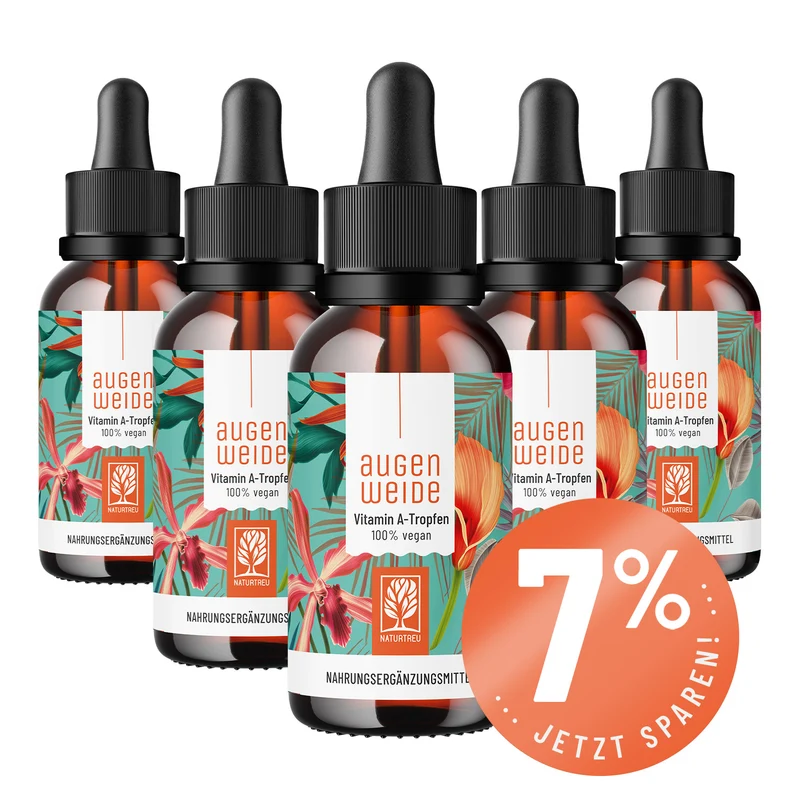 Vitamin A Tropfen: 5.000 I.E. in MCT-Öl