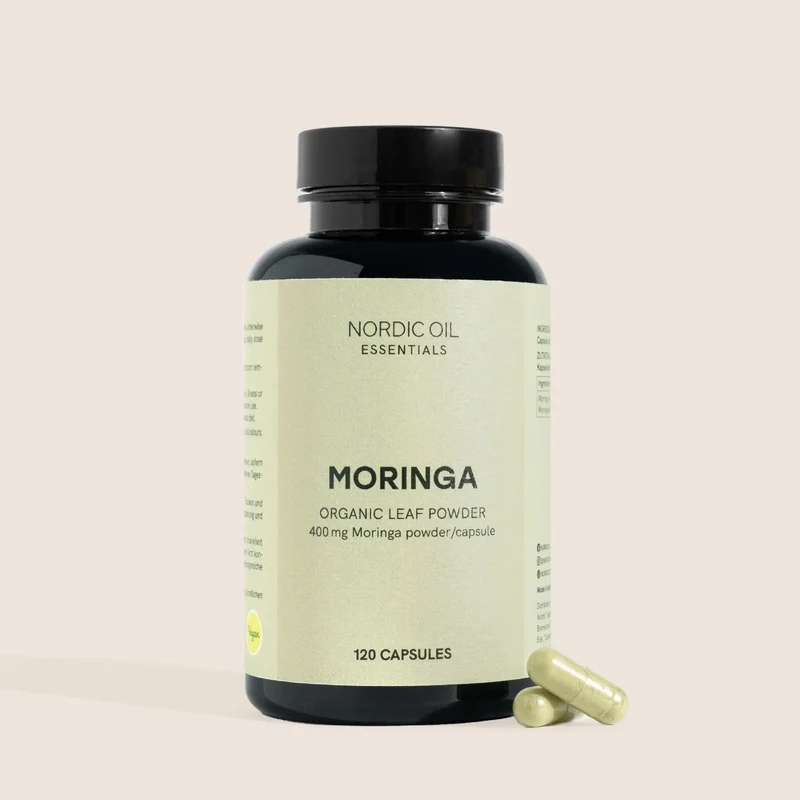 Moringa-Pulver-Kapseln