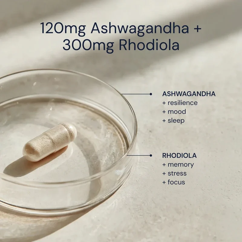 Ashwagandha & Rhodiola | Bryan Johnson