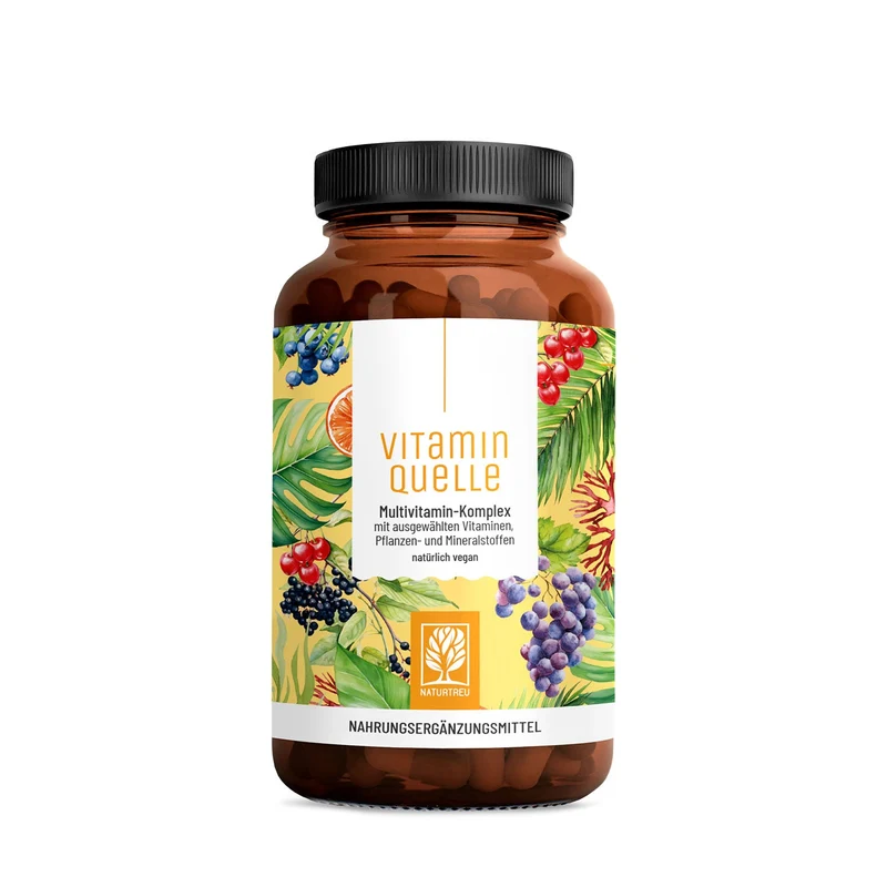 Vitaminquelle: All in One Multivitamin mit 35 Vitaminen, Pflanzen- & Mineralstoffen