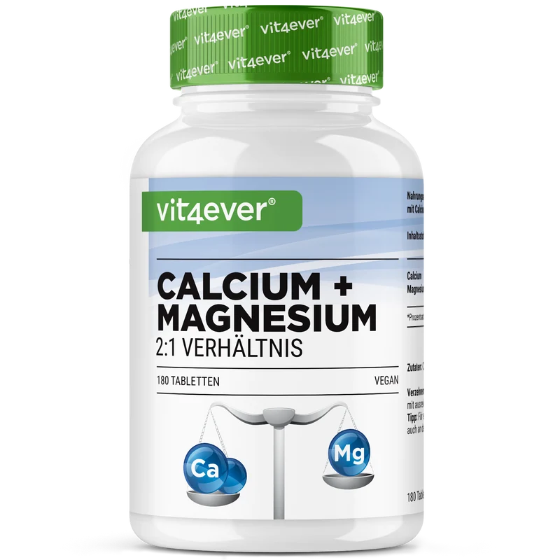 Calcium + Magnesium - 2:1 Verhältnis