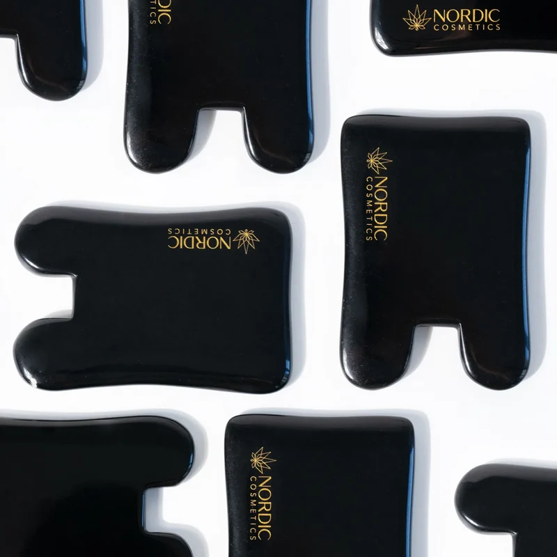 Schwarzer Obsidian Gua Sha