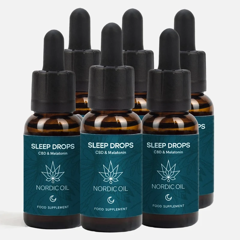 6FÜR3: CBD Schlaftropfen mit Melatonin