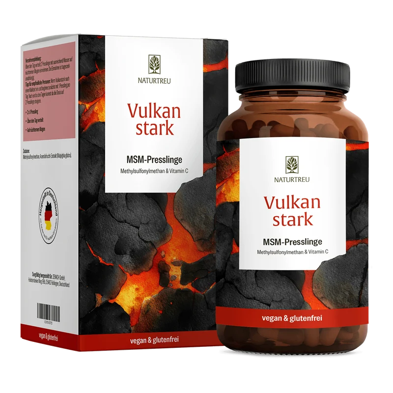 Vulkanstark: MSM-Komplex mit Vitamin C