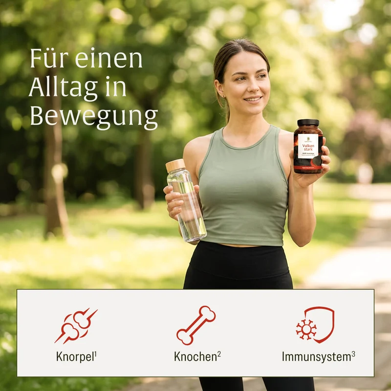 Vulkanstark: MSM-Komplex mit Vitamin C